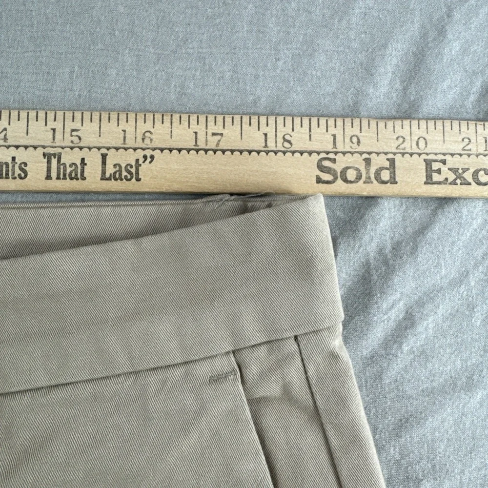 Banana Republic Chino Pants Mens 36x29 Beige Khakis Slacks Chinos Preppy Tan NEW